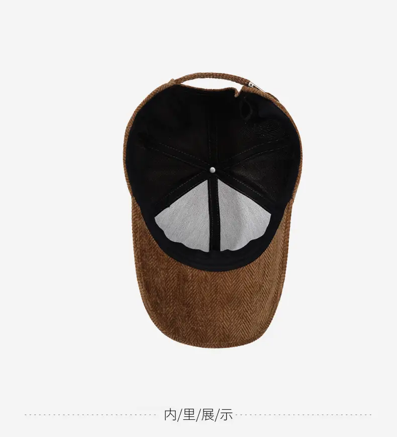 Trendy Brown Bowknot Baseball Cap for Women — feature 13