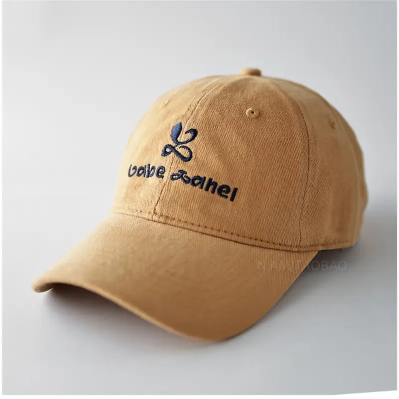 Blue Embroidered Baseball Cap with Deer Head Design - Image 11
