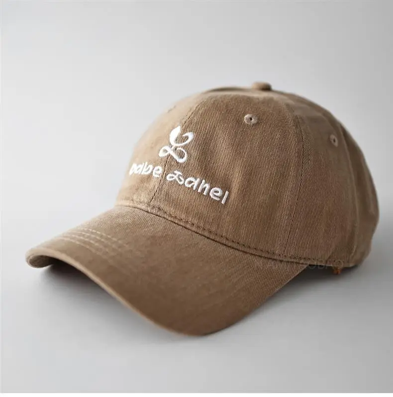 Blue Embroidered Baseball Cap with Deer Head Design — feature 12