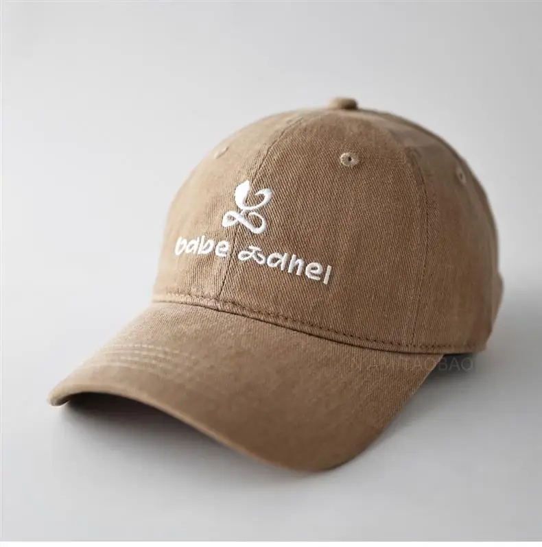 Blue Embroidered Baseball Cap with Deer Head Design — feature 2