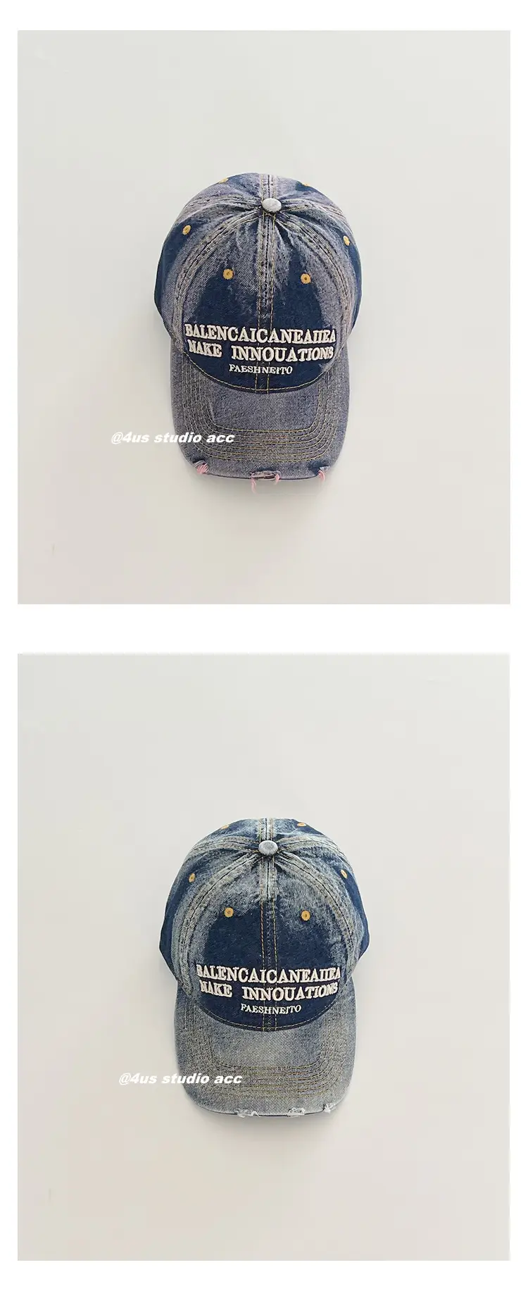 Women Washed Tie-Dye Baseball Cap with Headphones — feature 3