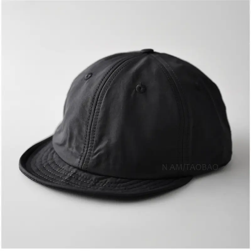 Men Baseball Cap Brown Beige Quick Dry Outdoor Sunshade