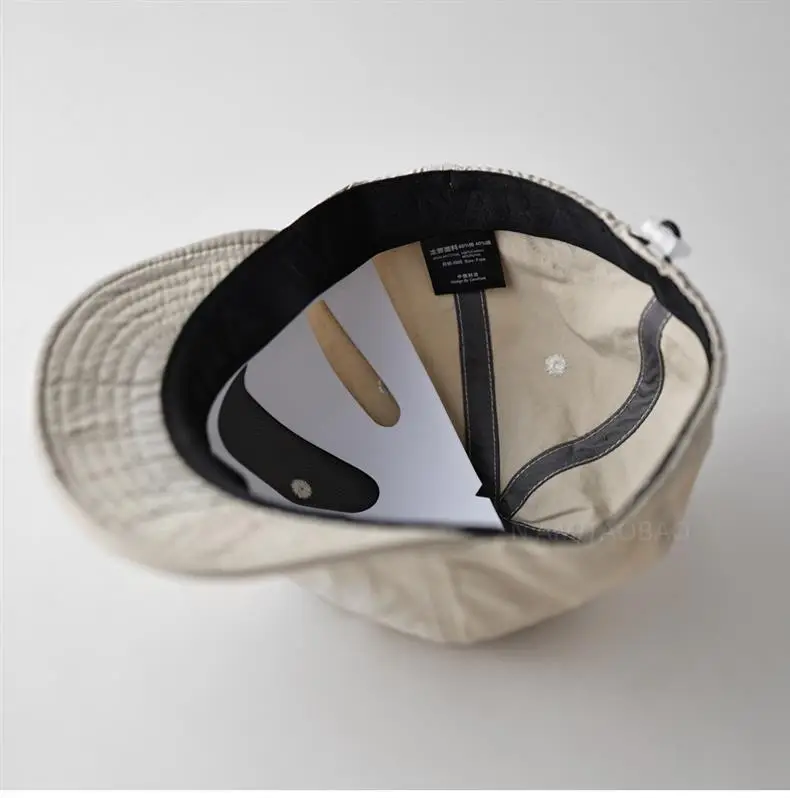 Men Baseball Cap Brown Beige Quick Dry Outdoor Sunshade — feature 13