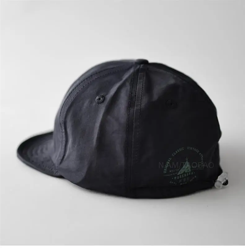 Men Baseball Cap Brown Beige Quick Dry Outdoor Sunshade — feature 3