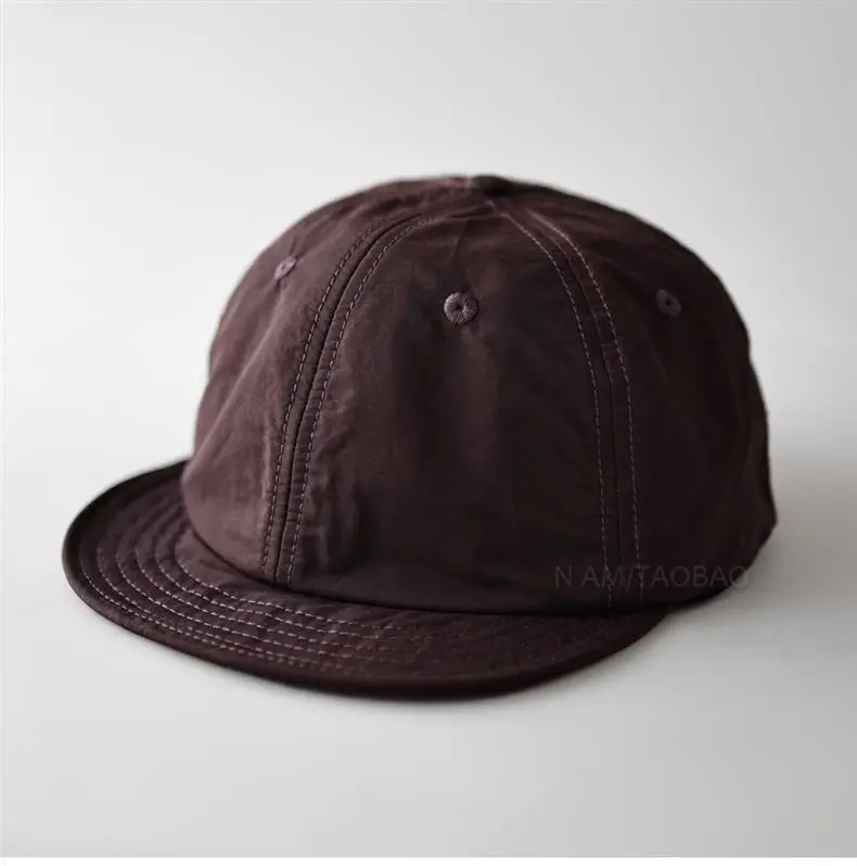Men Baseball Cap Brown Beige Quick Dry Outdoor Sunshade — feature 7
