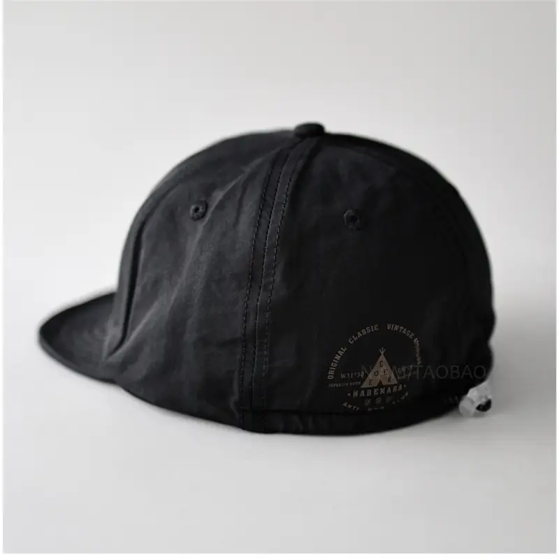 Men Baseball Cap Brown Beige Quick Dry Outdoor Sunshade