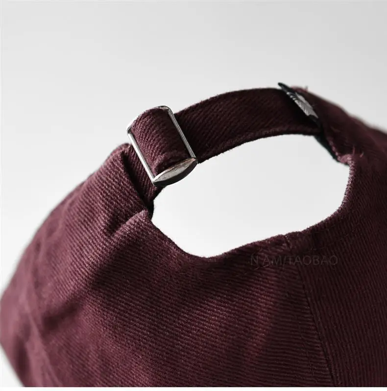 Maroon Embroidered Unisex Baseball Cap — feature 12