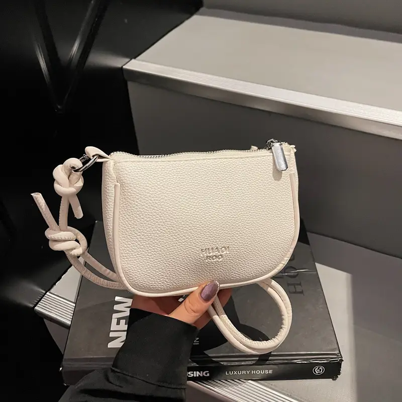 Women's Beige Crossbody Bag 2025 Summer Lightweight Western Style - Image 6