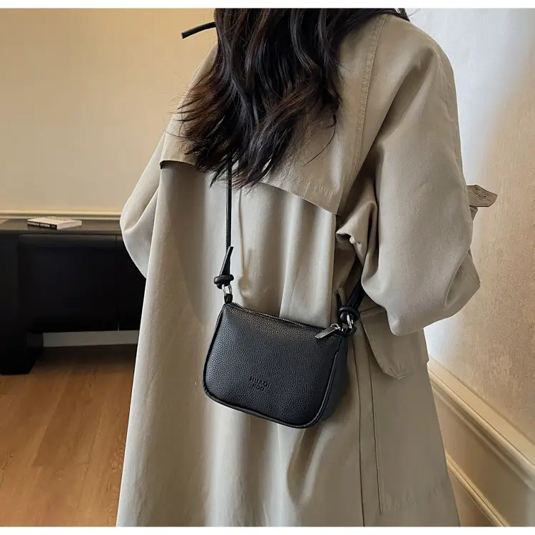 Women's Beige Crossbody Bag 2025 Summer Lightweight Western Style — feature 13