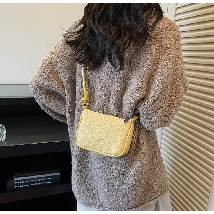 Women's Beige Crossbody Bag 2025 Summer Lightweight Western Style — feature 17