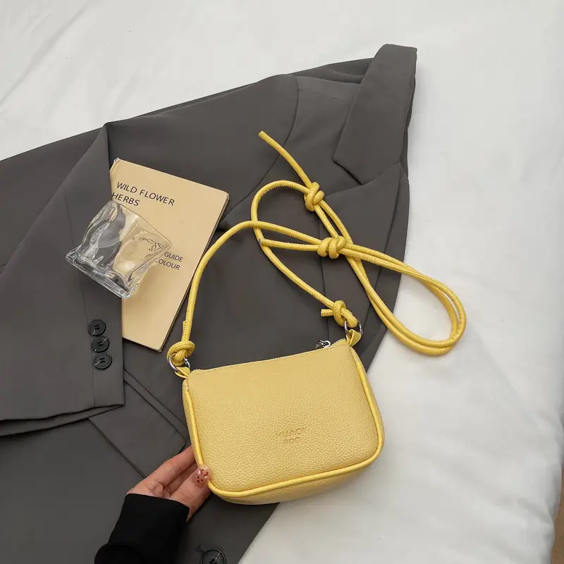 Women's Beige Crossbody Bag 2025 Summer Lightweight Western Style - Image 5