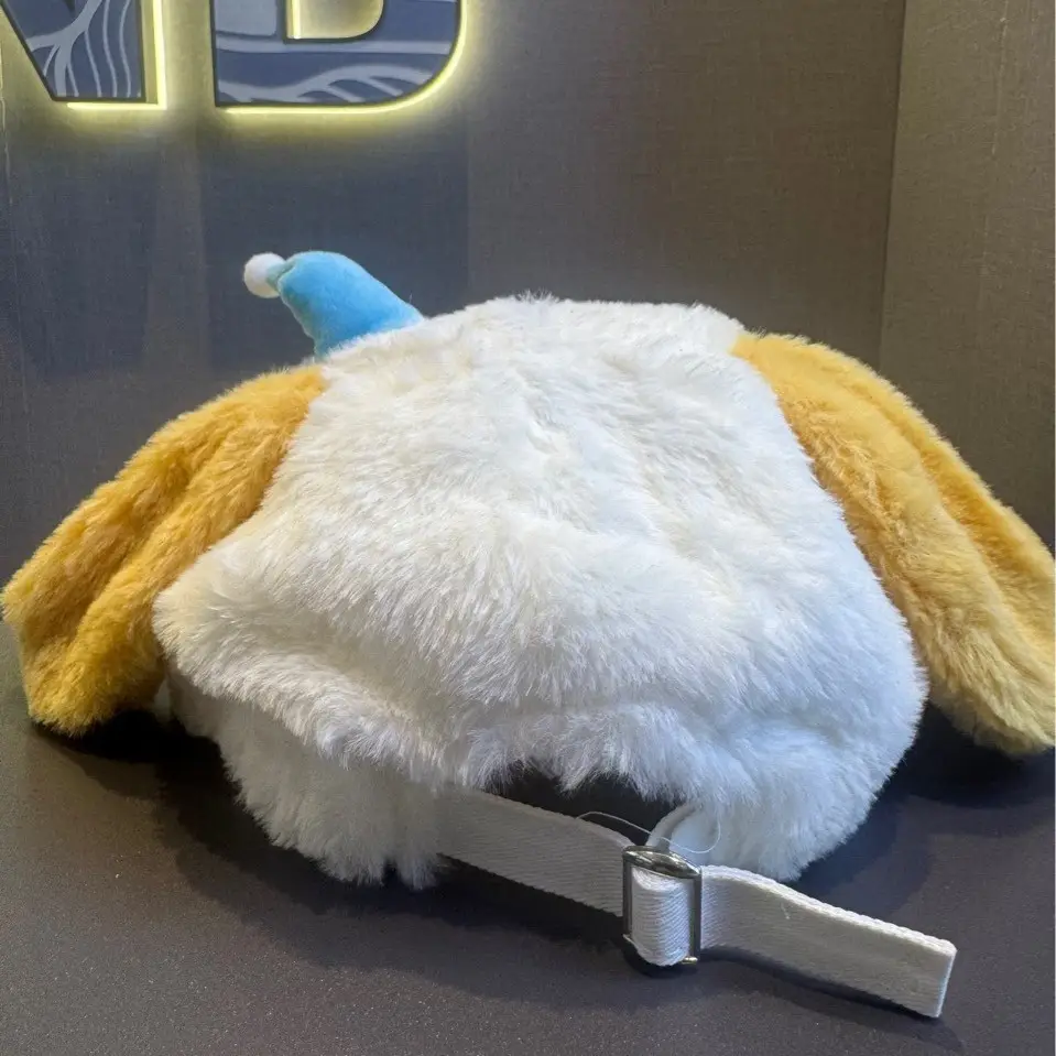 Cute Snotty Puppy Plush Sleeping Cap for Women - Image 4