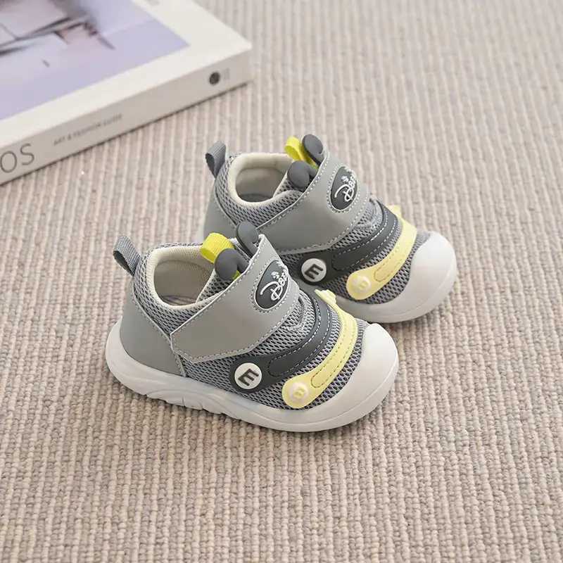 Pink Caterpillar Baby Shoes for Girls Soft Soled - Image 3