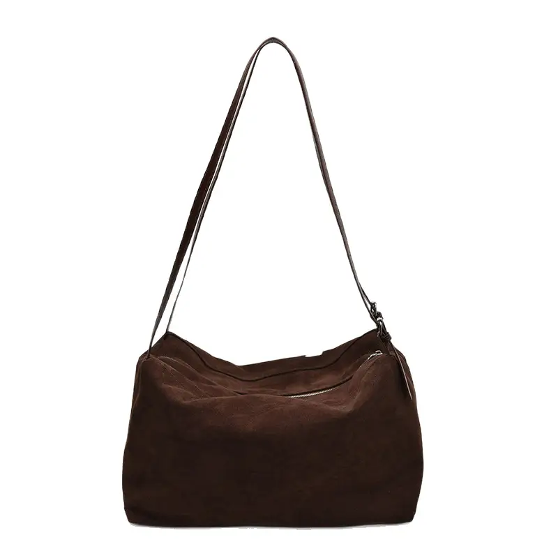 Brown High-Quality Large Capacity Tote Bag for Women - Image 9