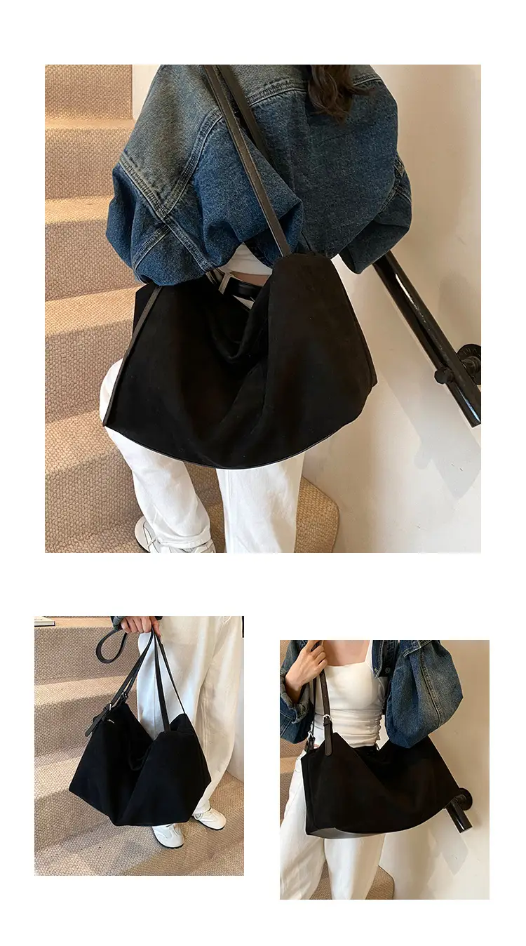 Brown High-Quality Large Capacity Tote Bag for Women — feature 10