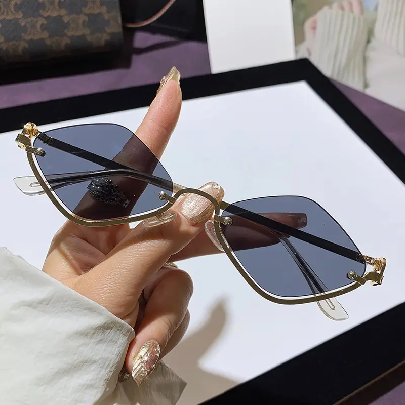 Women Rhombus Sunglasses Anti-UV Fashion Driving