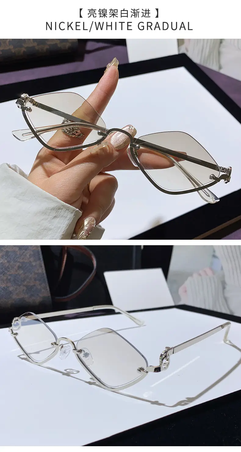 Women Rhombus Sunglasses Anti-UV Fashion Driving — feature 16