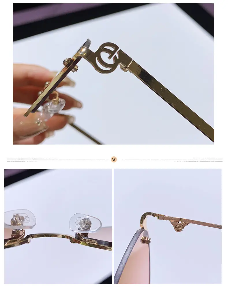 Women Rhombus Sunglasses Anti-UV Fashion Driving — feature 8
