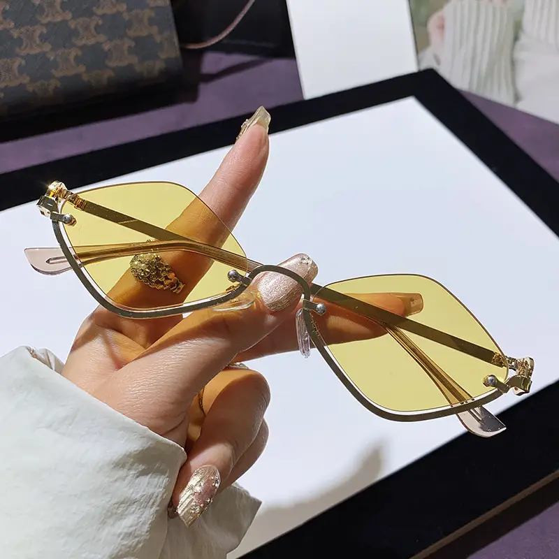 Women Rhombus Sunglasses Anti-UV Fashion Driving