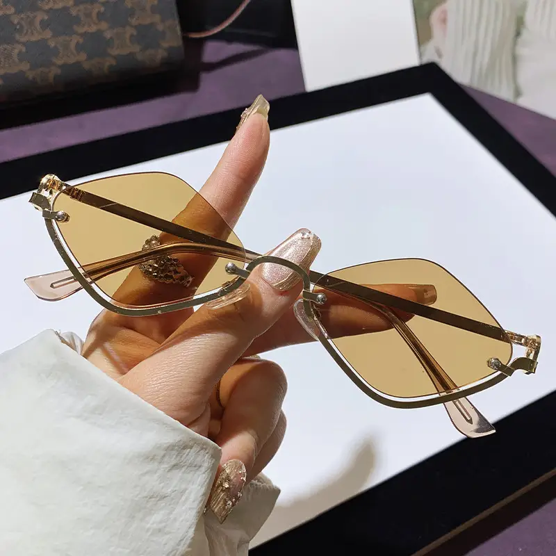 Women Rhombus Sunglasses Anti-UV Fashion Driving