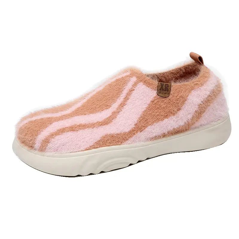2025 New Women's Casual Fashion Trendy Shoes, Comfortable and Not Tiring, Soft-Soled Plush Round-Toe Flats Lazy Shoes - Image 8