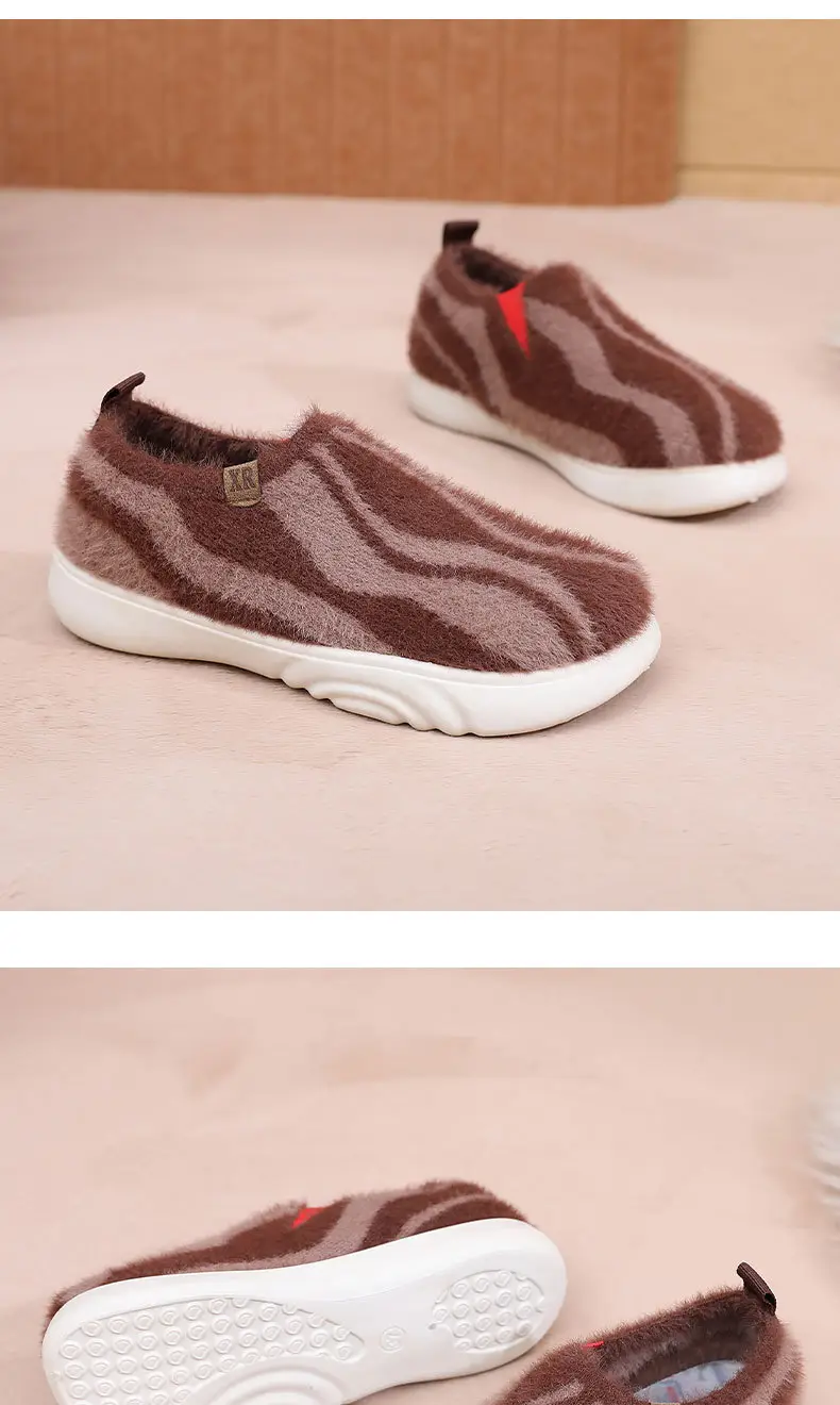 2025 New Women's Casual Fashion Trendy Shoes, Comfortable and Not Tiring, Soft-Soled Plush Round-Toe Flats Lazy Shoes — feature 17