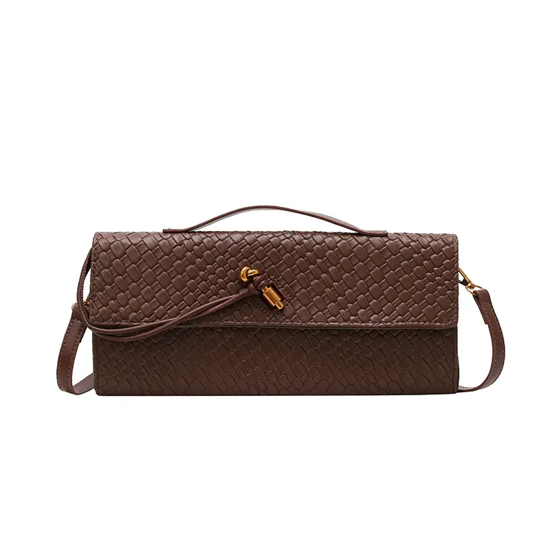 Gold Woven Crossbody Bag for Women 2025 - Image 7