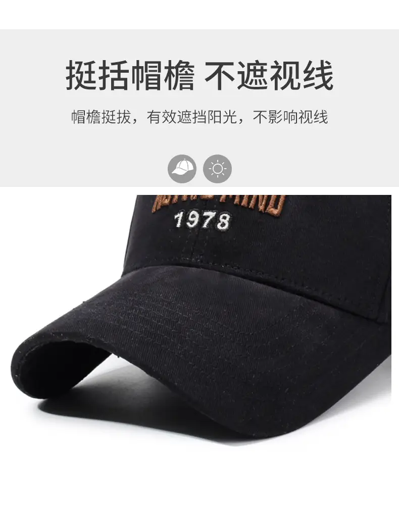 2025 Summer Cartoon Duckbill Cap Unisex Black — feature 2