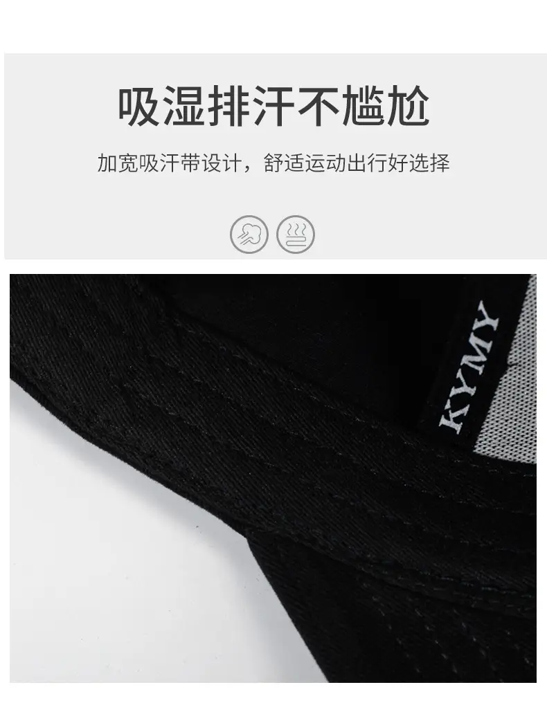 2025 Summer Cartoon Duckbill Cap Unisex Black — feature 3