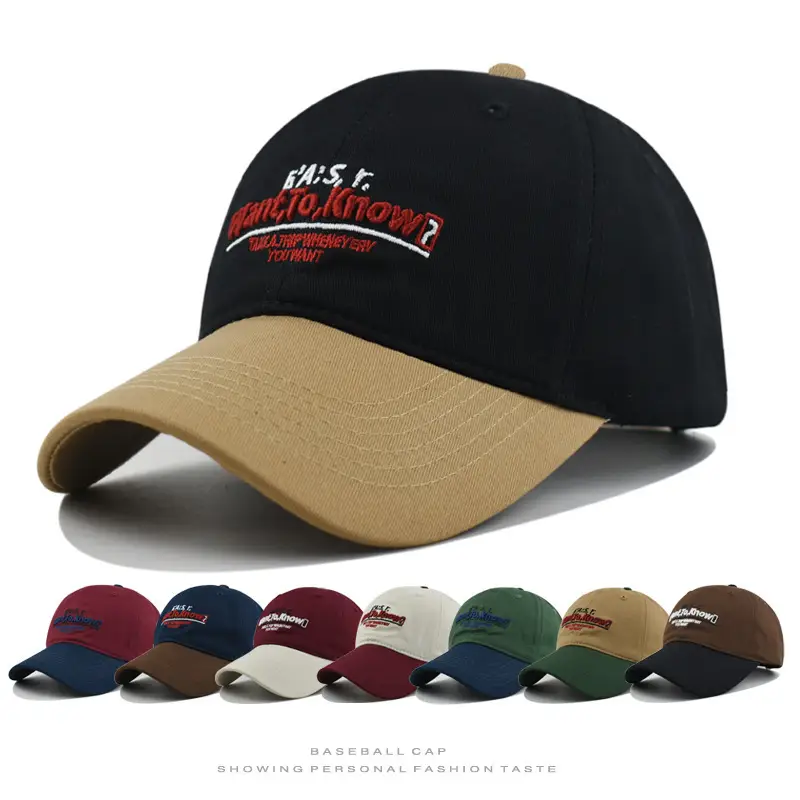 2025 Maroon Blue Baseball Cap for Men Women - Image 9