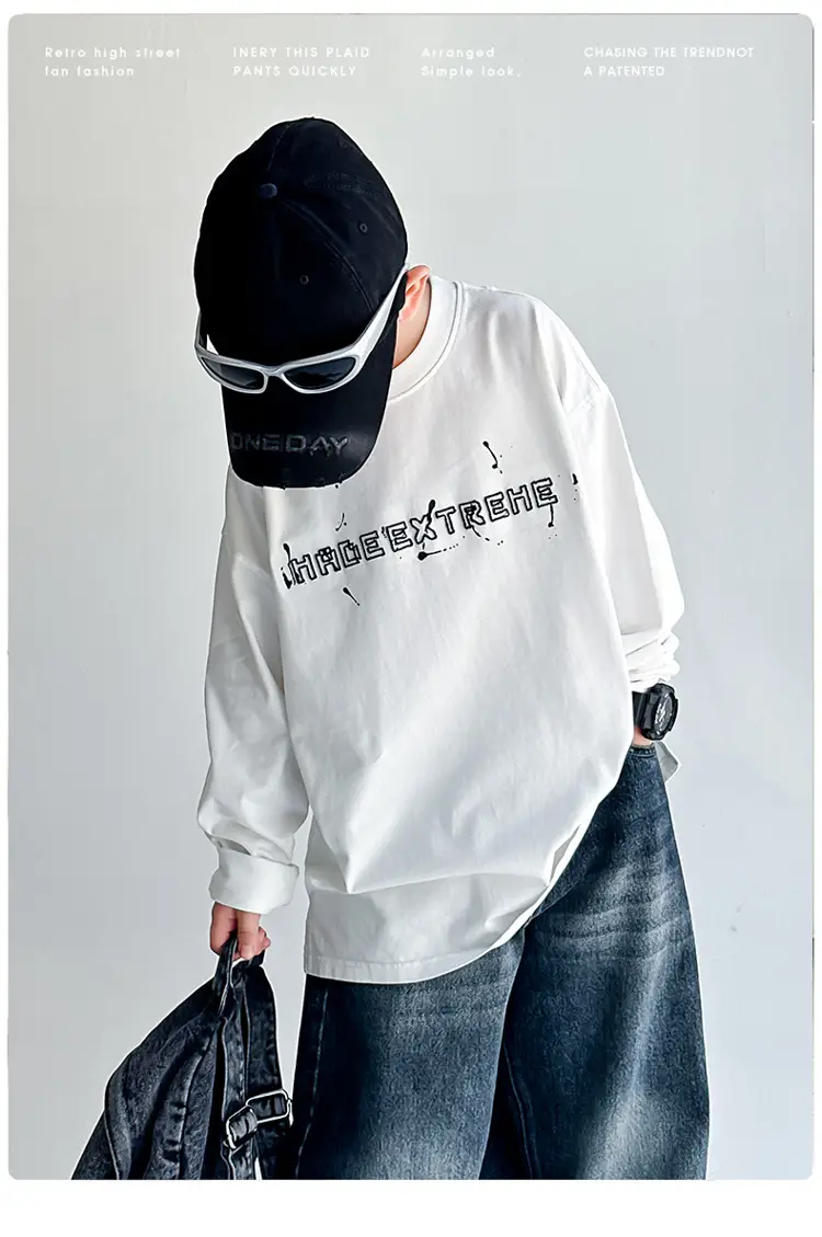 Children's White Graphic T-Shirt Autumn Style 2025 — feature 1