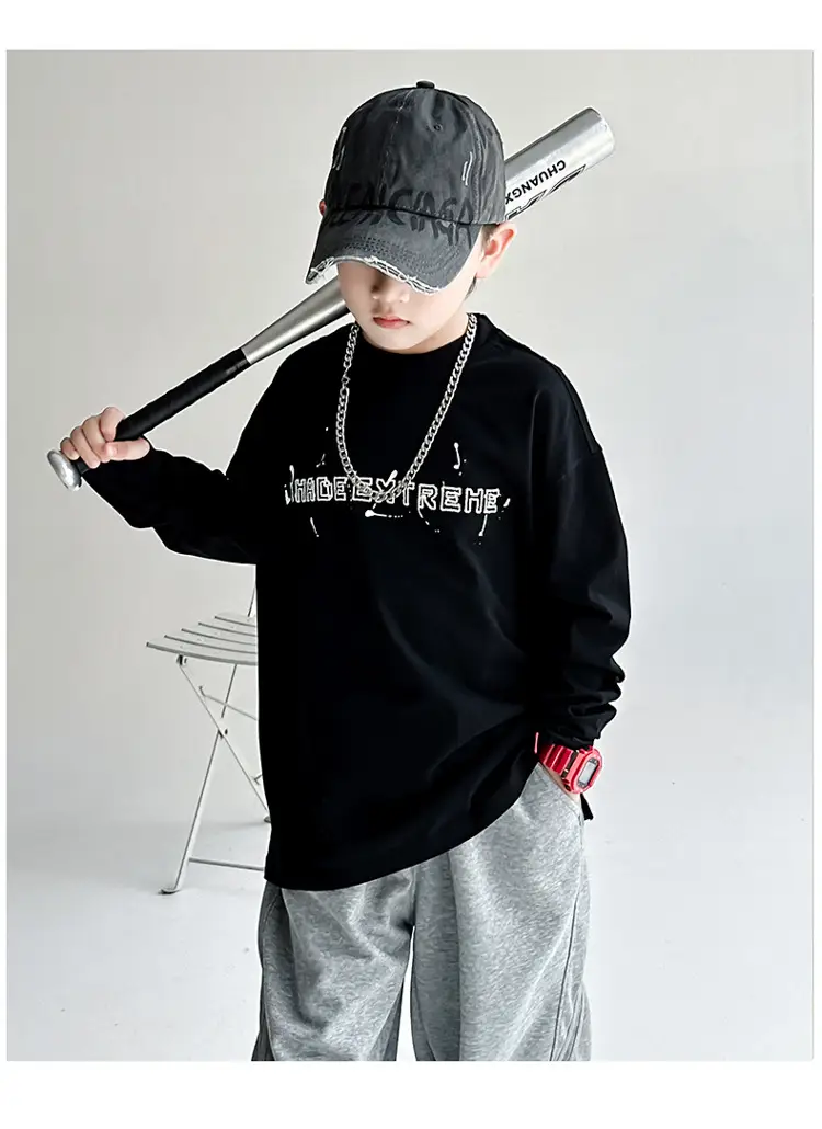 Children's White Graphic T-Shirt Autumn Style 2025 — feature 9