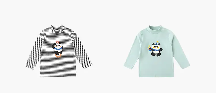 Duduia Kids Long Sleeve T-Shirt Winter Warm Core — feature 18
