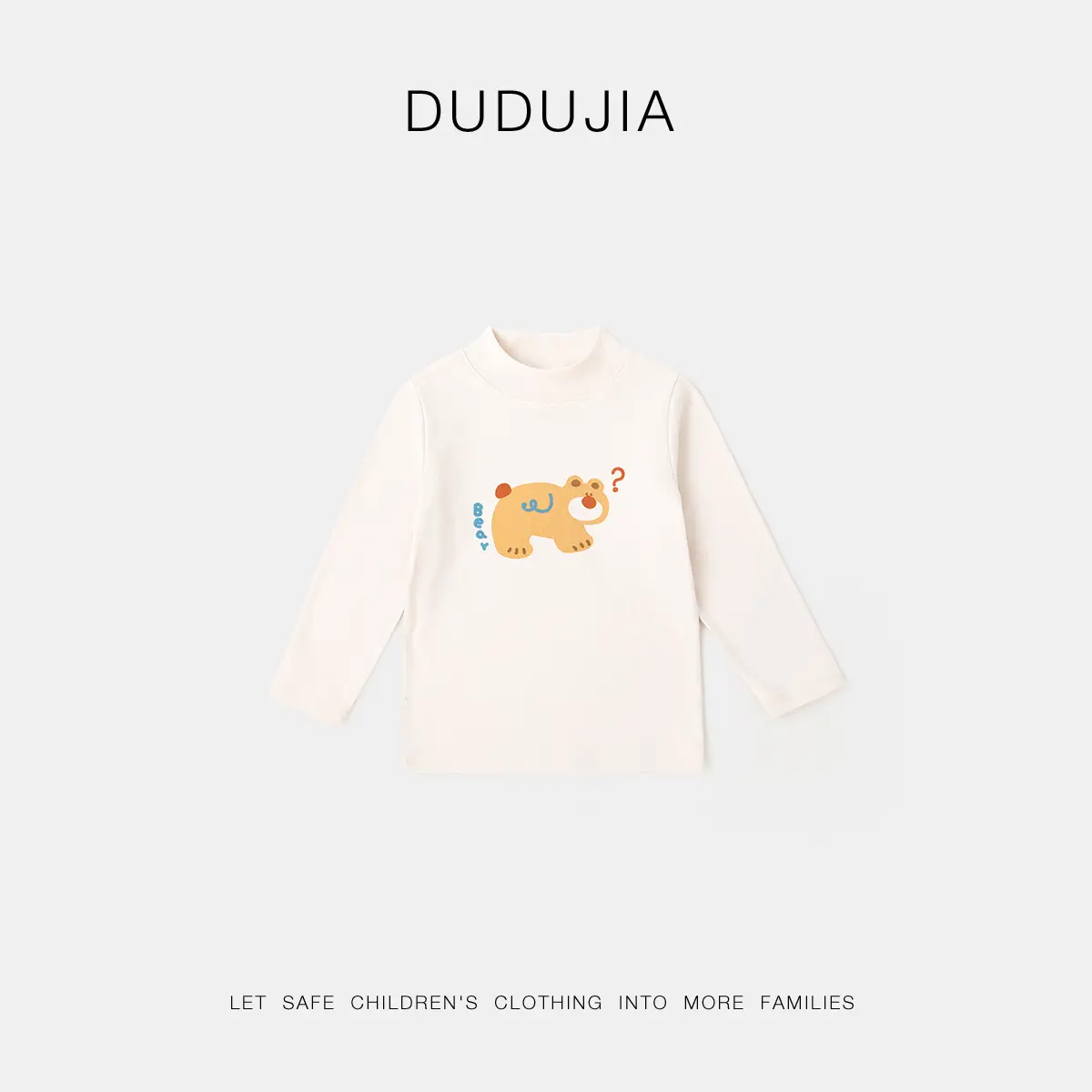 Duduia Kids Long Sleeve T-Shirt Winter Warm Core - Image 3