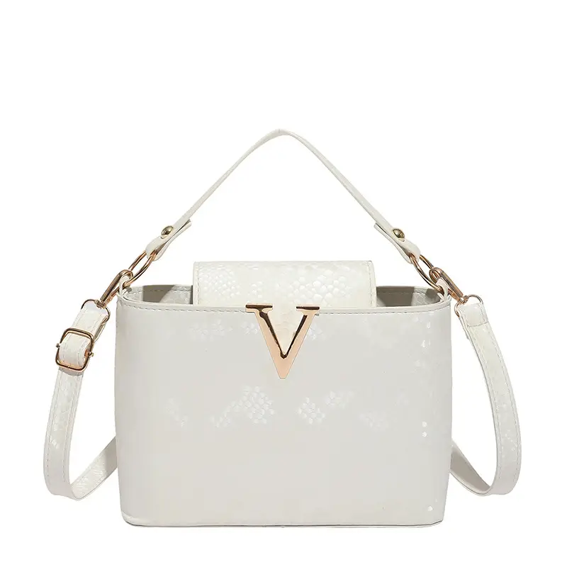 Korean Snake Print Sequin Shoulder Bag - Image 2