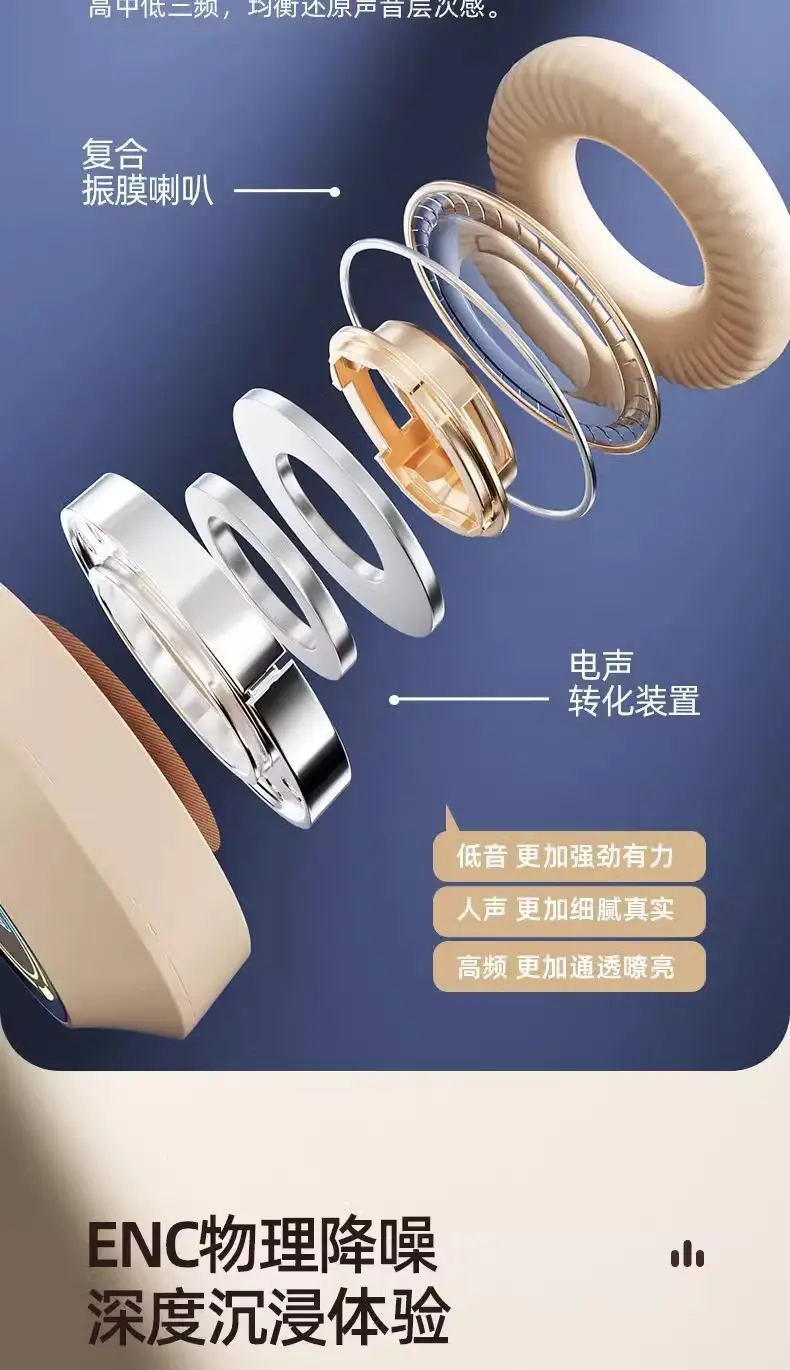 Bluetooth Headset with LED Light & Sound Sync β feature 5