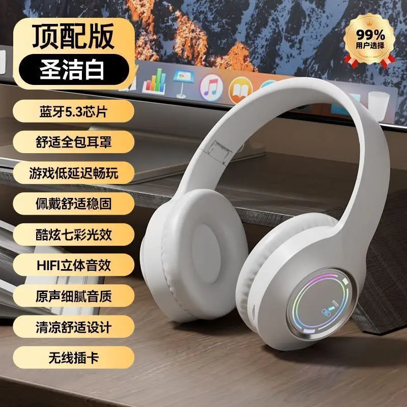 Bluetooth Headset with LED Light & Sound Sync - Image 2