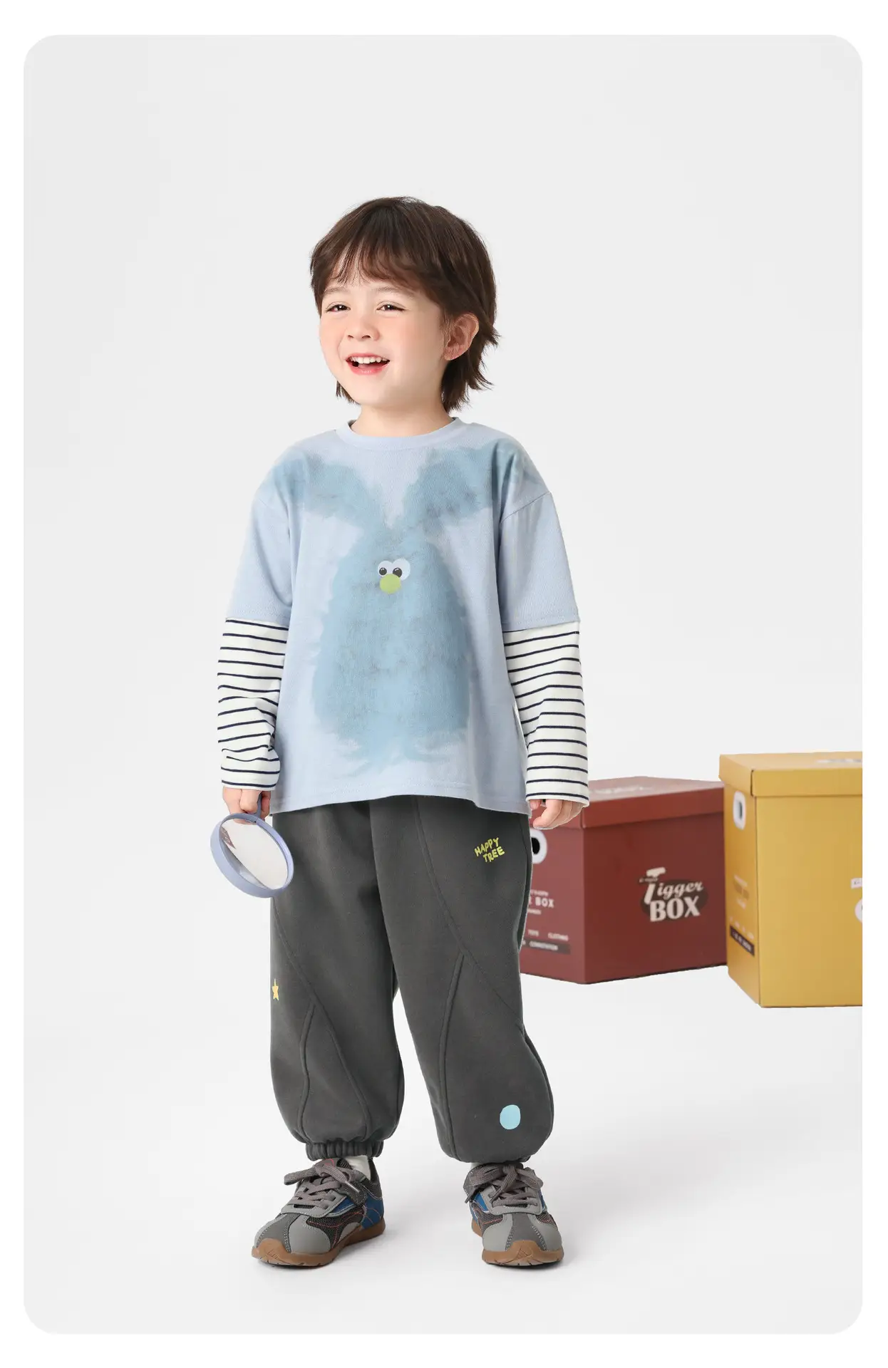 Blue Furry Baby T-Shirt for Boys Spring Outfit 2026 — feature 15