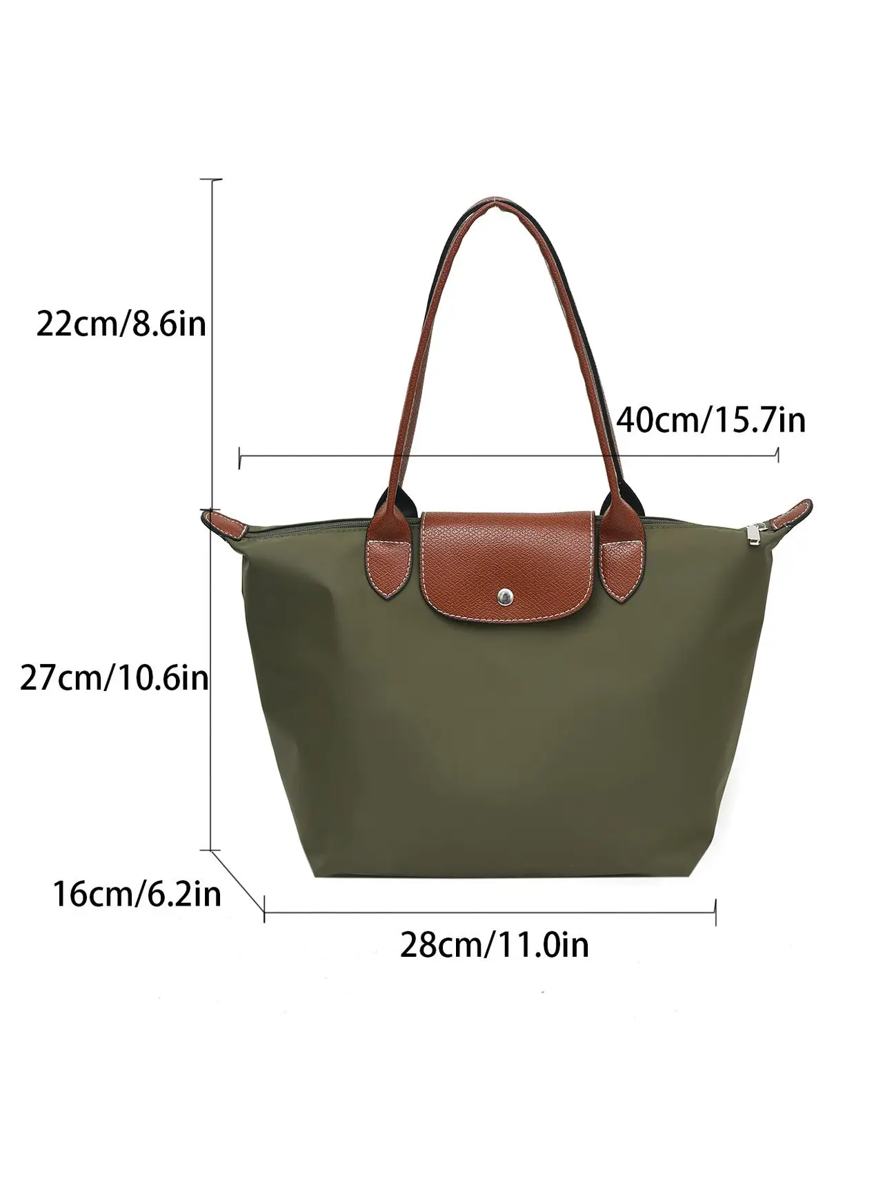 Women's Nylon Tote Bag Waterproof Lightweight Commuter Bag — feature 13