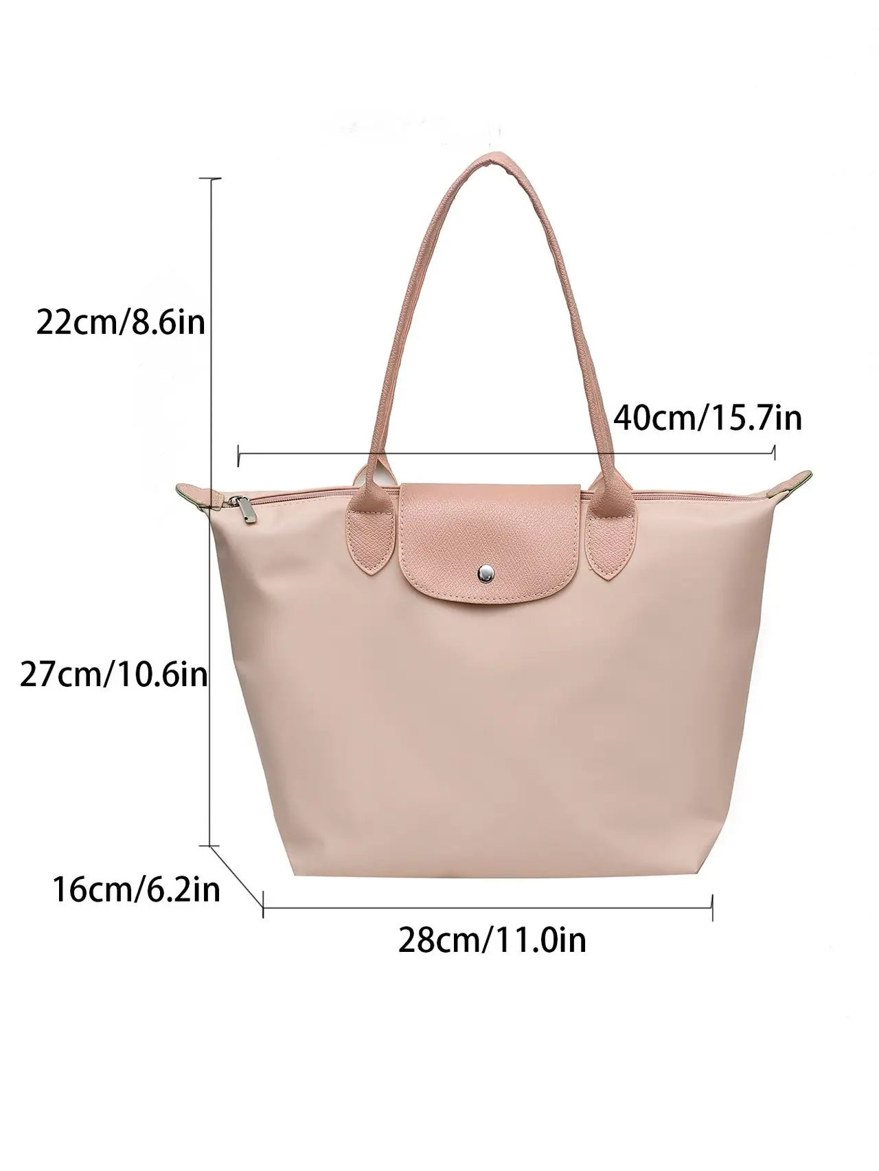 Women's Nylon Tote Bag Waterproof Lightweight Commuter Bag — feature 14