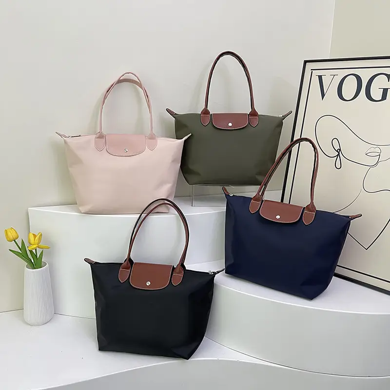 Women's Nylon Tote Bag Waterproof Lightweight Commuter Bag — feature 3