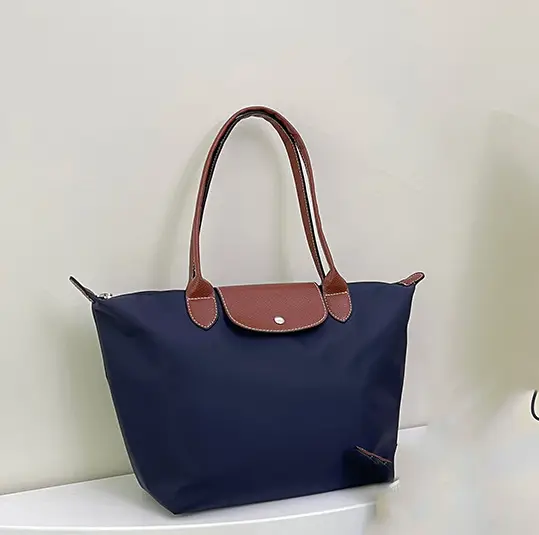 Women's Nylon Tote Bag Waterproof Lightweight Commuter Bag - Image 3