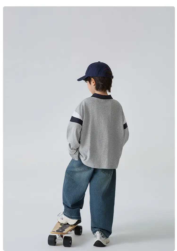 Pure Cotton Boys Grey T-Shirt 2026 — feature 10