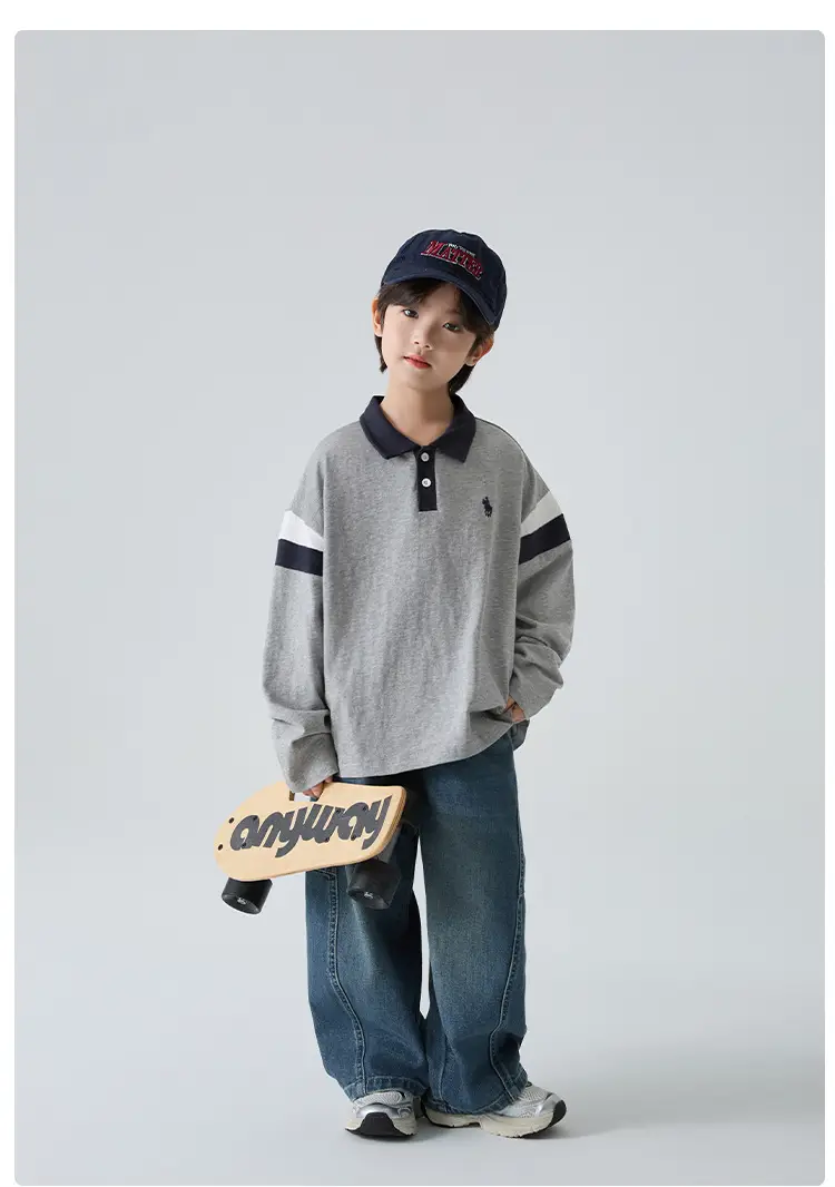 Pure Cotton Boys Grey T-Shirt 2026 — feature 8