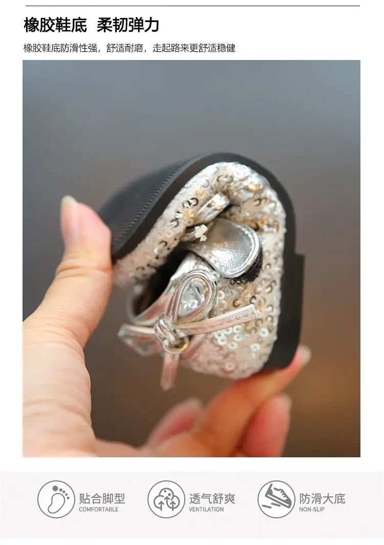 2025 New Autum Baby Toddler Shoes Korean Style Girls' Bow Princess Shoes 0-3 Years Old Toddler Leather Shoes — feature 6