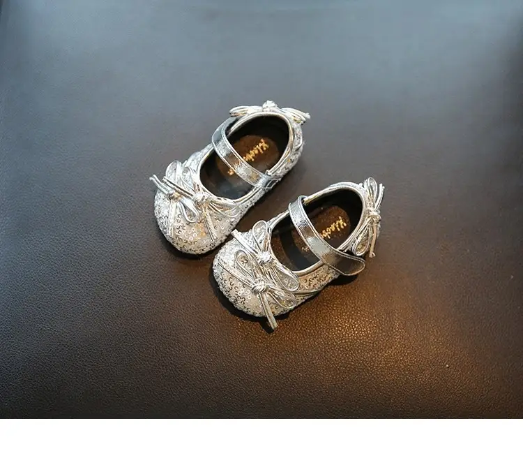 2025 New Autum Baby Toddler Shoes Korean Style Girls' Bow Princess Shoes 0-3 Years Old Toddler Leather Shoes — feature 9