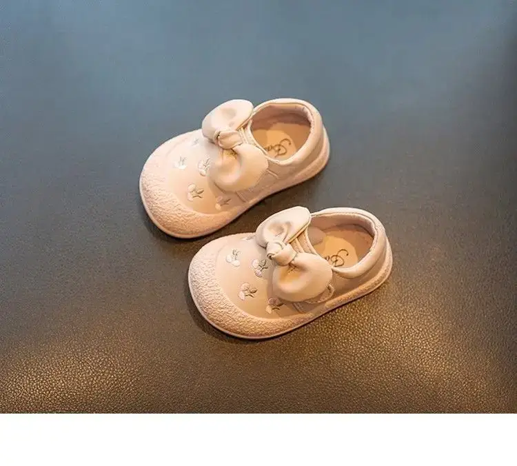 Baby Girl Flats Shoes 1-3Yr Baotou Soft Sole — feature 9
