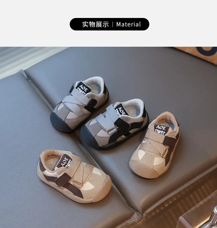 New Baby Toddler Shoes for Boys Girls Non-Slip Soft Bottom — feature 6