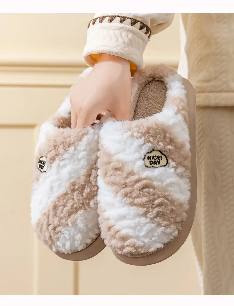 Women Cotton Warm Slippers Autumn Winter 2025 — feature 14