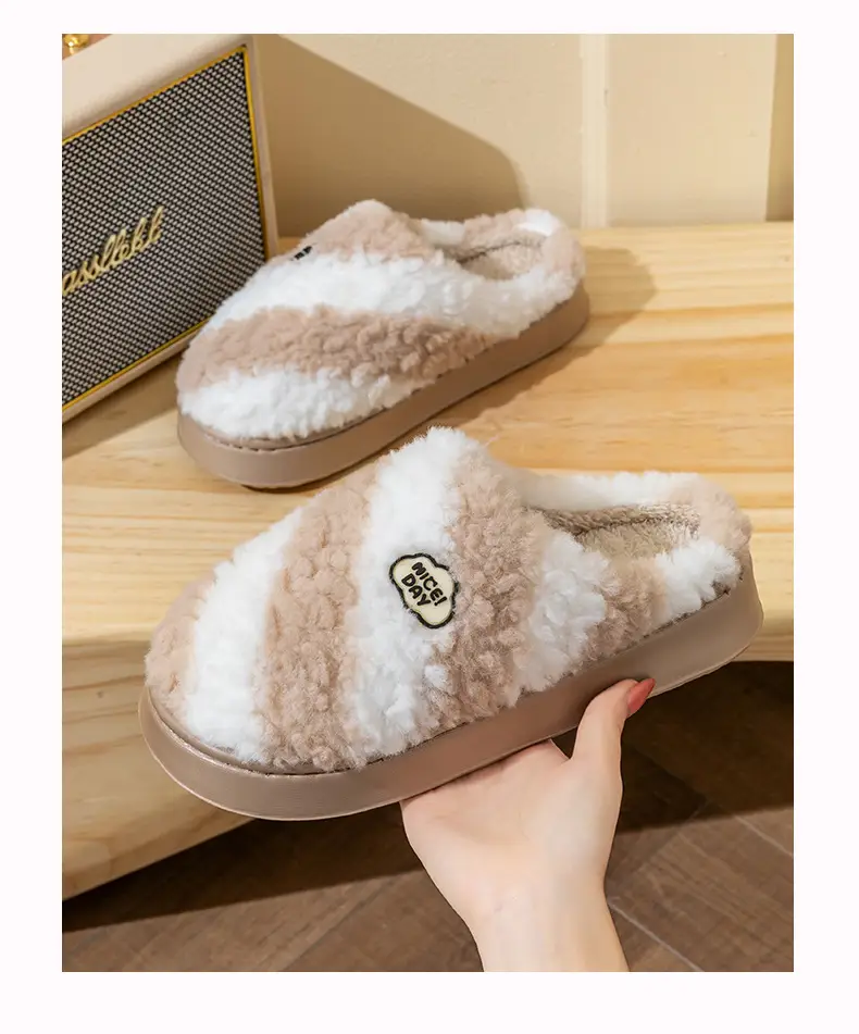 Women Cotton Warm Slippers Autumn Winter 2025 — feature 16